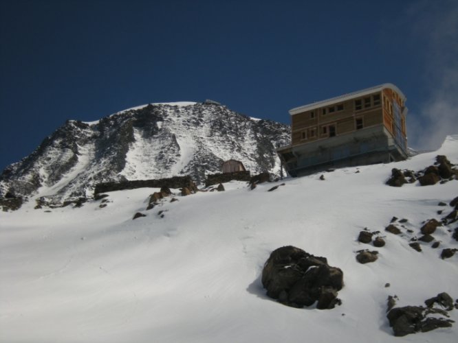 Le Mont-Blanc à skis