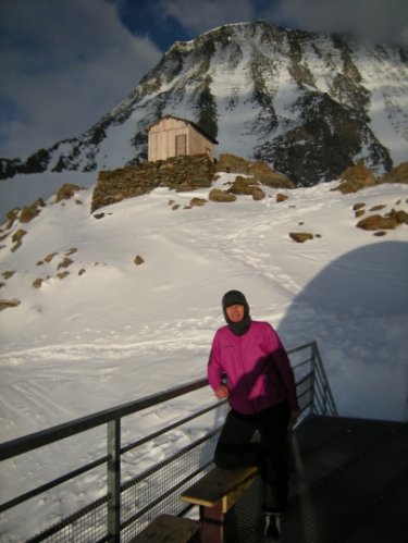 Le Mont-Blanc à skis