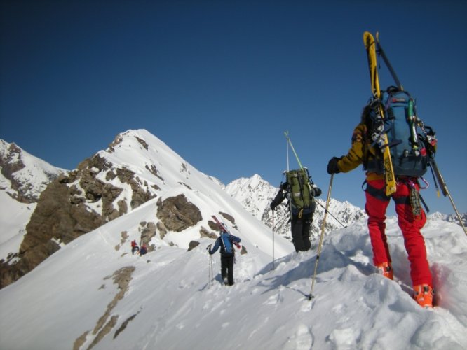 Raid à skis en Oisans Ecrins