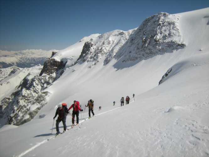 Raid à skis en Oisans Ecrins