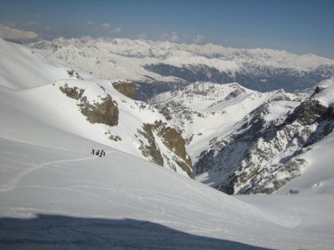 Raid à skis en Oisans Ecrins