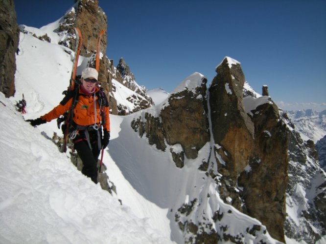 Raid à skis en Oisans Ecrins