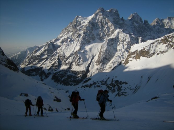 Raid à skis en Oisans Ecrins