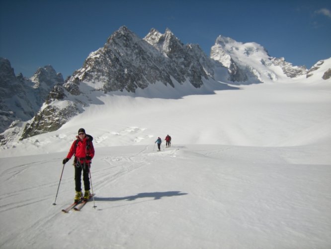 Raid à skis en Oisans Ecrins