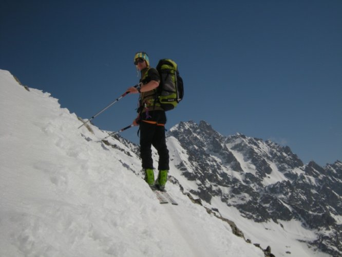 Raid à skis en Oisans Ecrins