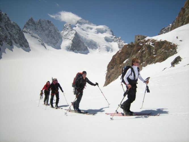 Raid à skis en Oisans Ecrins