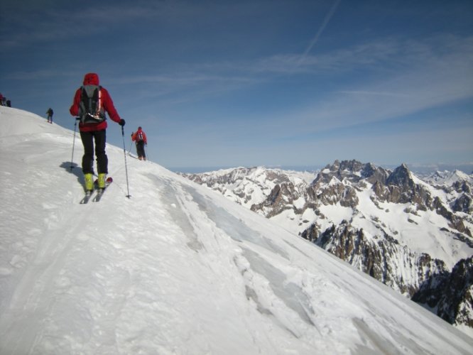 Raid à skis en Oisans Ecrins