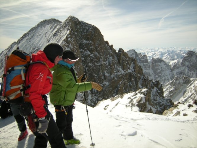 Raid à skis en Oisans Ecrins