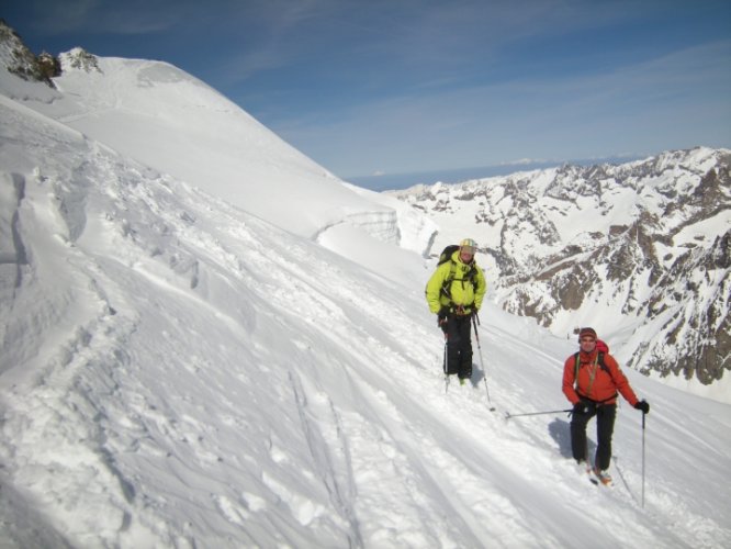 Raid à skis en Oisans Ecrins