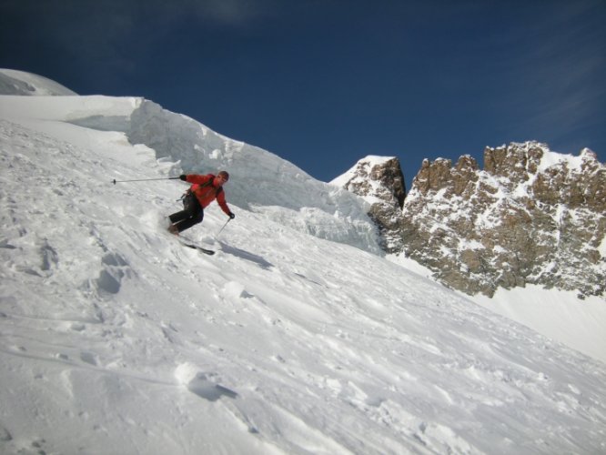 Raid à skis en Oisans Ecrins