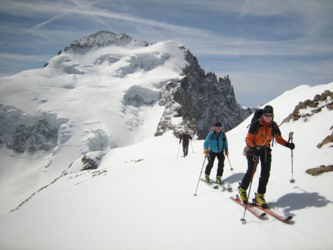 Raid à skis en Oisans Ecrins