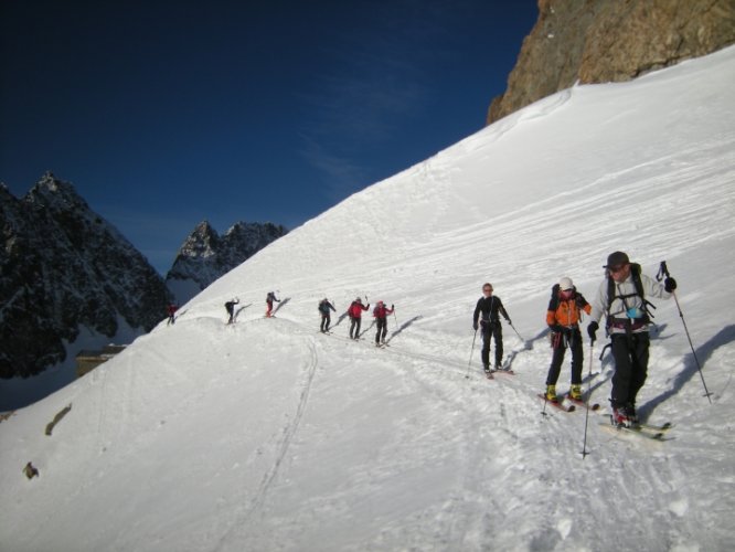 Raid à skis en Oisans Ecrins