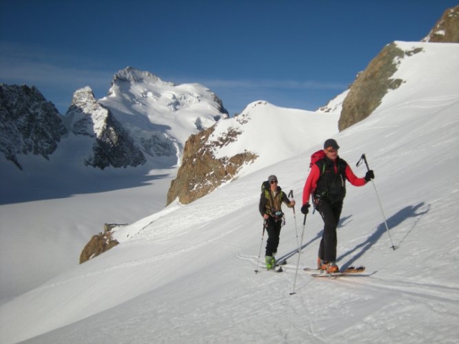 Raid à skis en Oisans Ecrins