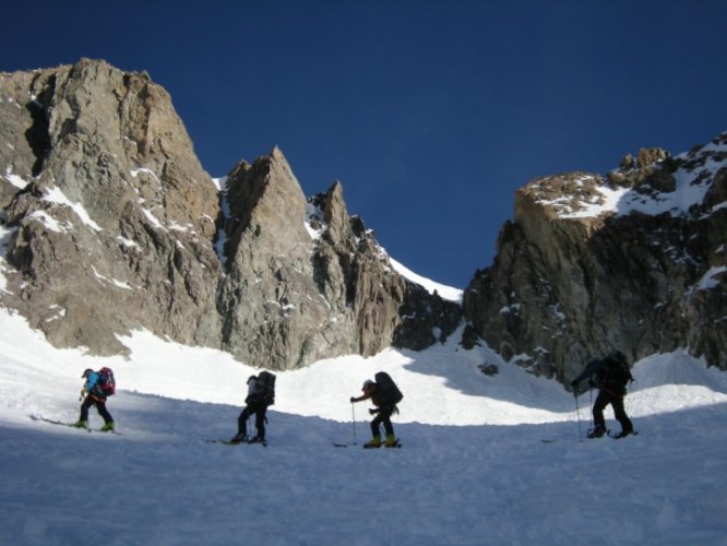 Raid à skis en Oisans Ecrins