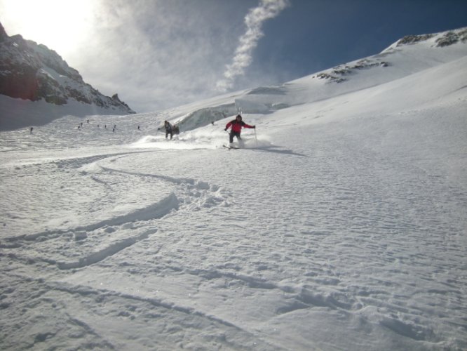 Raid à skis en Oisans Ecrins