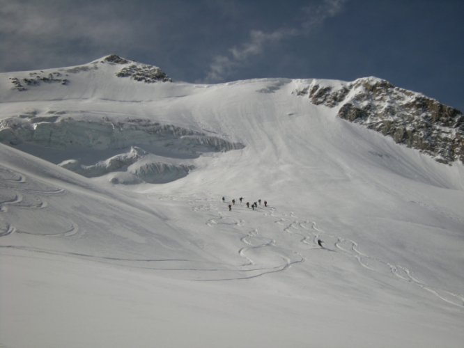 Raid à skis en Oisans Ecrins