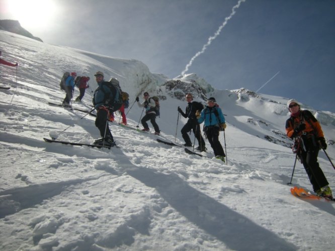 Raid à skis en Oisans Ecrins