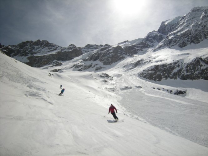 Raid à skis en Oisans Ecrins