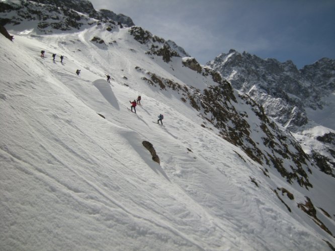 Raid à skis en Oisans Ecrins