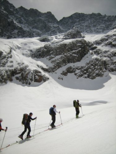 Raid à skis en Oisans Ecrins