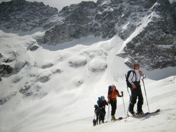 Raid à skis en Oisans Ecrins