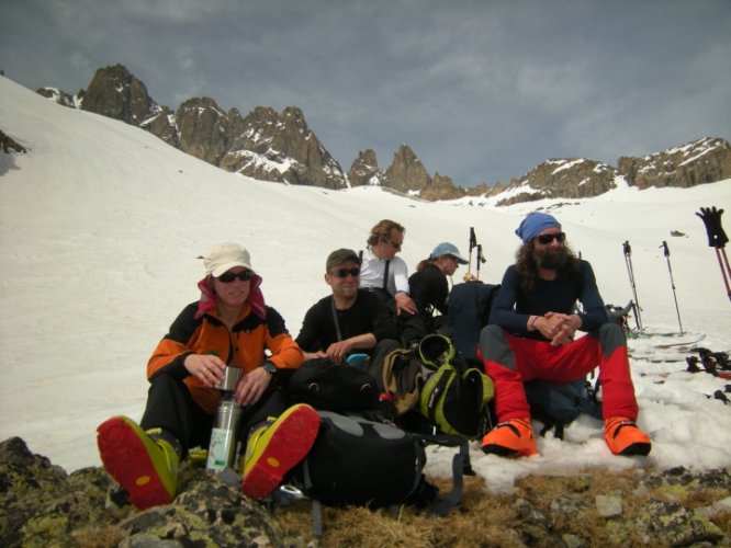 Raid à skis en Oisans Ecrins