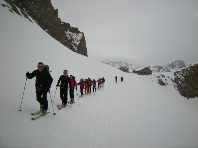 Raid à skis en Oisans Ecrins