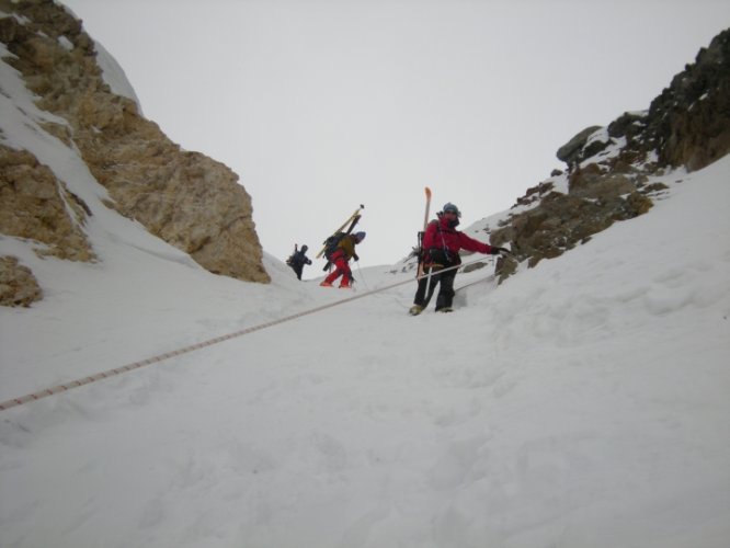 Raid à skis en Oisans Ecrins