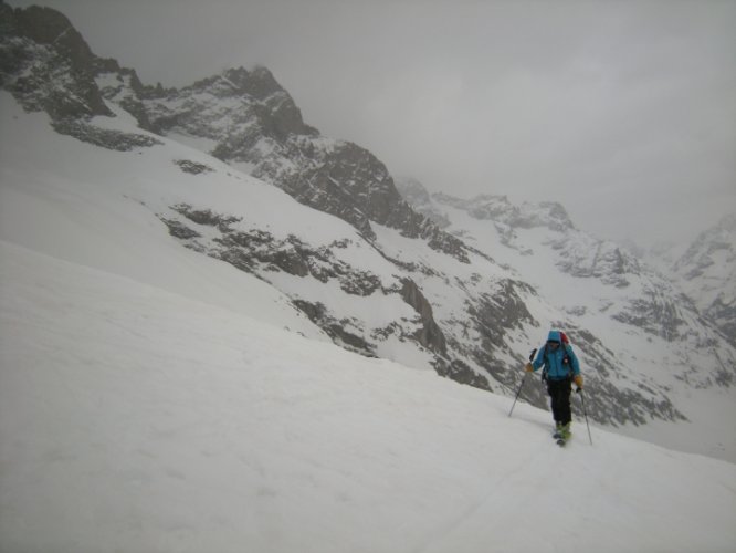 Raid à skis en Oisans Ecrins