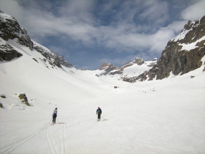 Raid à skis en Oisans Ecrins