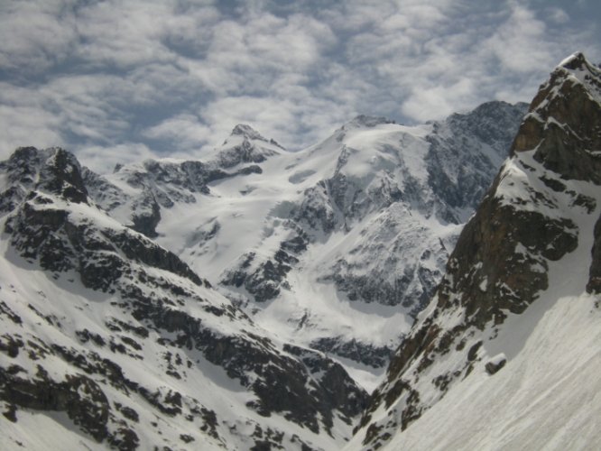 Raid à skis en Oisans Ecrins