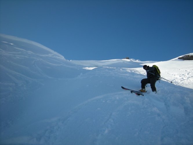 Initiation au ski de randonnée au Croisse Baulet