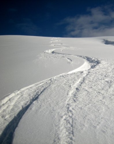 Ski de randonnée à la pointe du Château