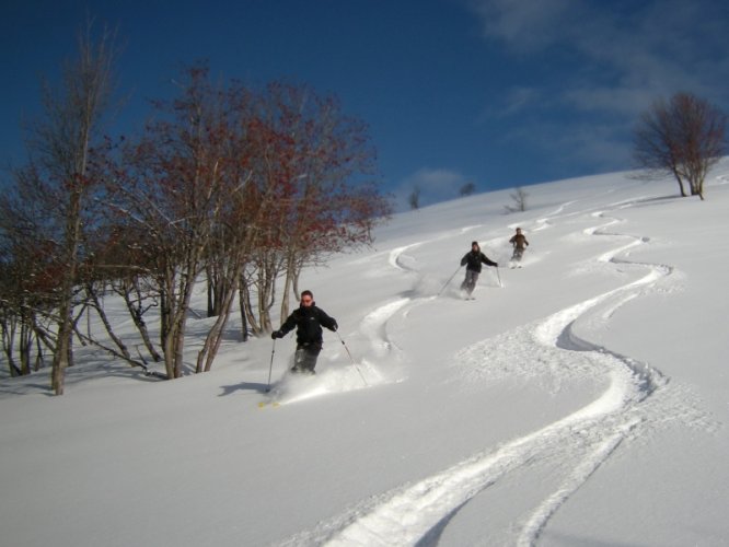 Ski de randonnée à la pointe du Château