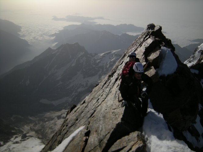 Pointe Dufour au Mont-Rose