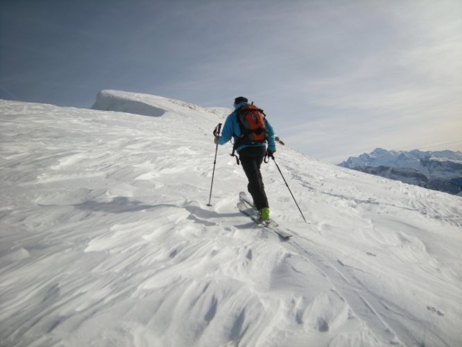 Ski dans le Chablais - Pointe de Ressachaux