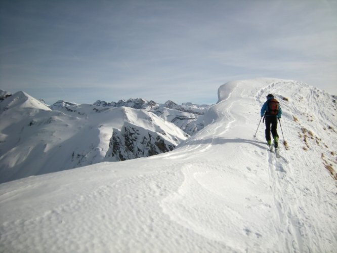 Ski dans le Chablais - Pointe de Ressachaux