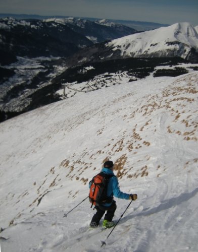 Ski dans le Chablais - Pointe de Ressachaux