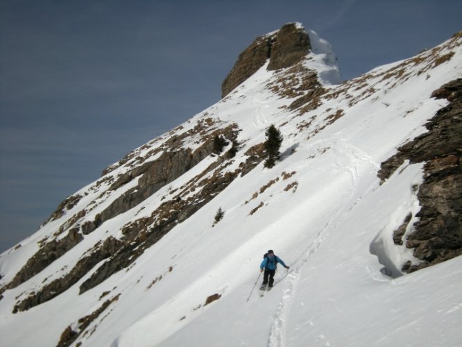 Ski dans le Chablais - Pointe de Ressachaux