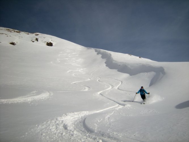 Ski dans le Chablais - Pointe de Ressachaux