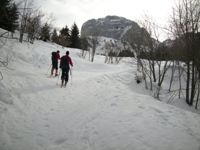 pointe de Sur Cou et Roche Parnal