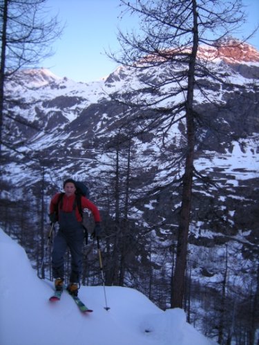 Ski au Mont Taou Blanc, Val Savarenche