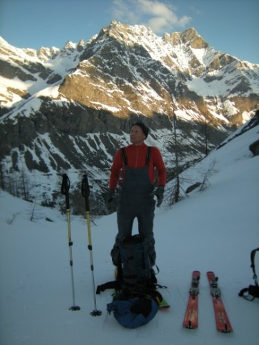 Ski au Mont Taou Blanc, Val Savarenche