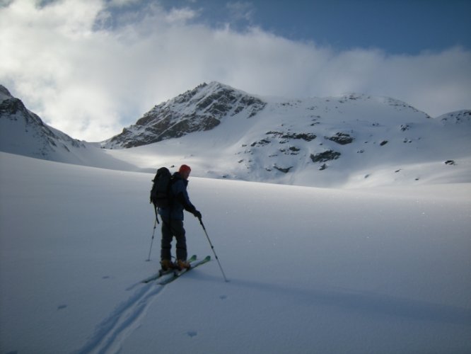 Ski au Mont Taou Blanc, Val Savarenche