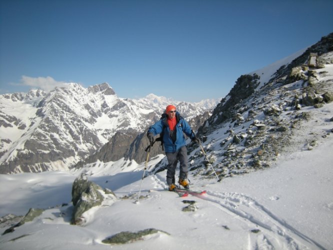 Ski au Mont Taou Blanc, Val Savarenche