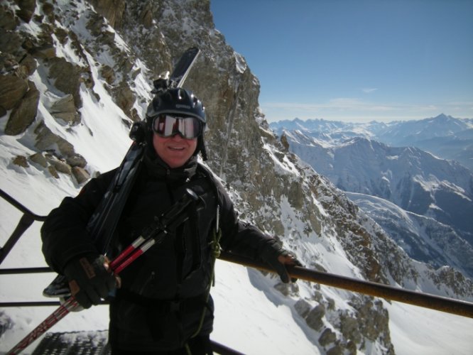 Descente du glacier de Toule