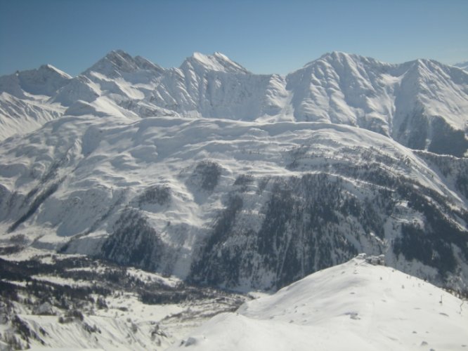 Descente du glacier de Toule