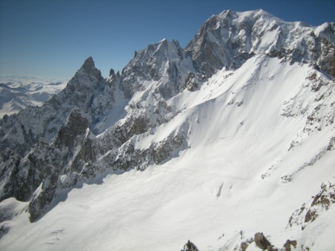 Descente du glacier de Toule