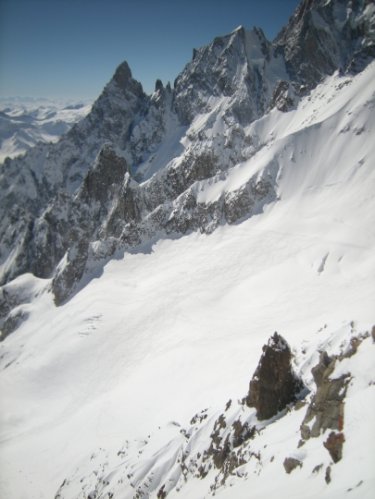 Descente du glacier de Toule