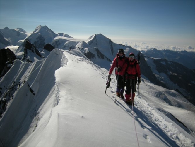 Traversée des 4000 du Mont-Rose